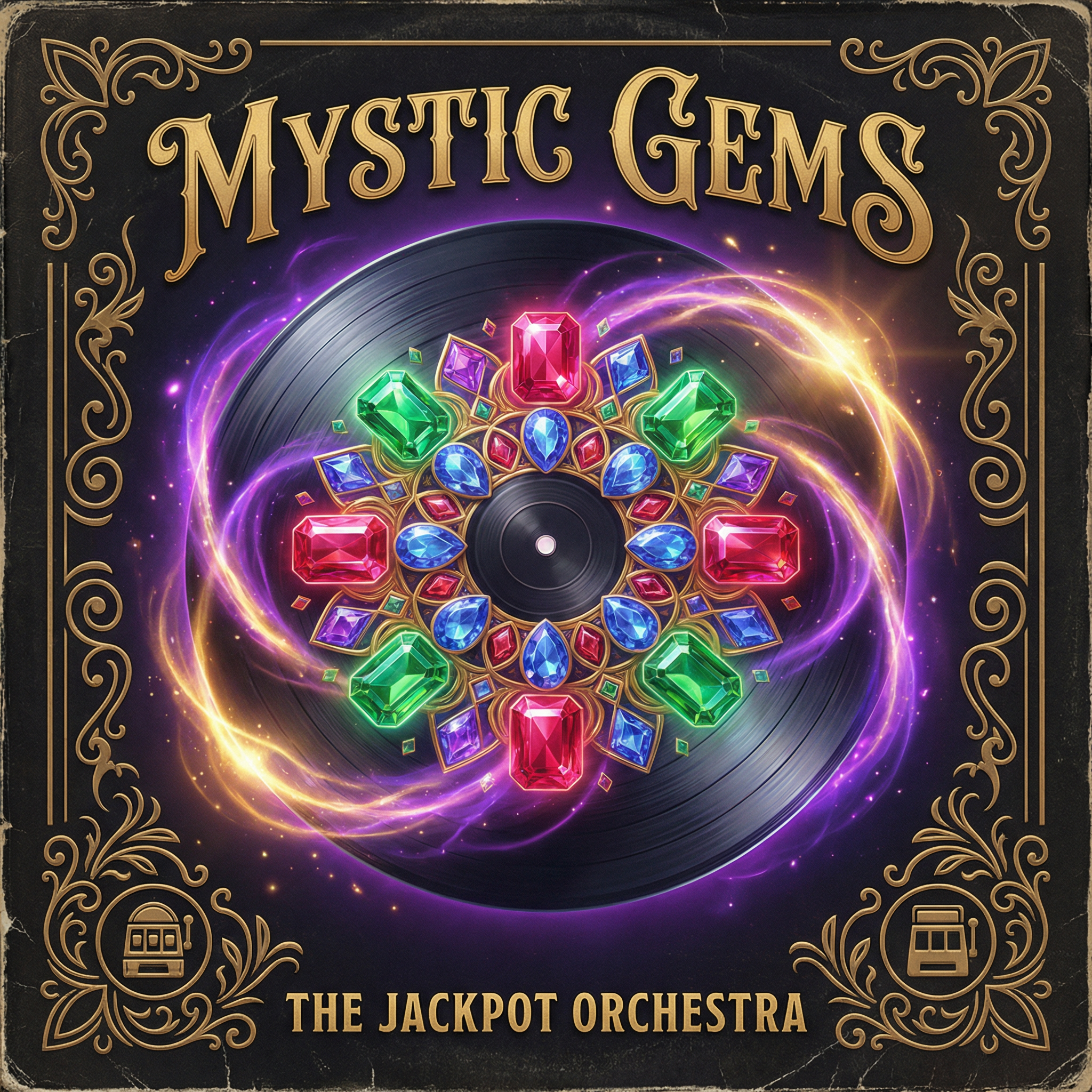 神秘宝石 - ag捕鱼 热门老虎机游戏唱片封面